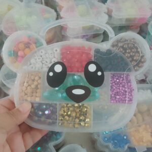 Cajita con accesorios para armar bijou