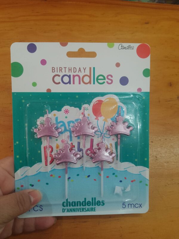Vela coronitas blister x 5