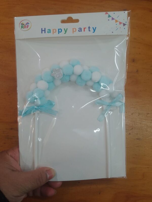Topper para torta pompón