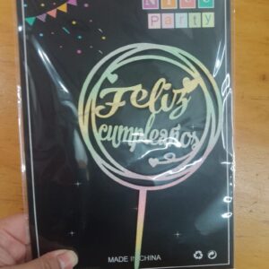 Topper para torta degradé