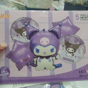 Set x 5 globos Kuromi