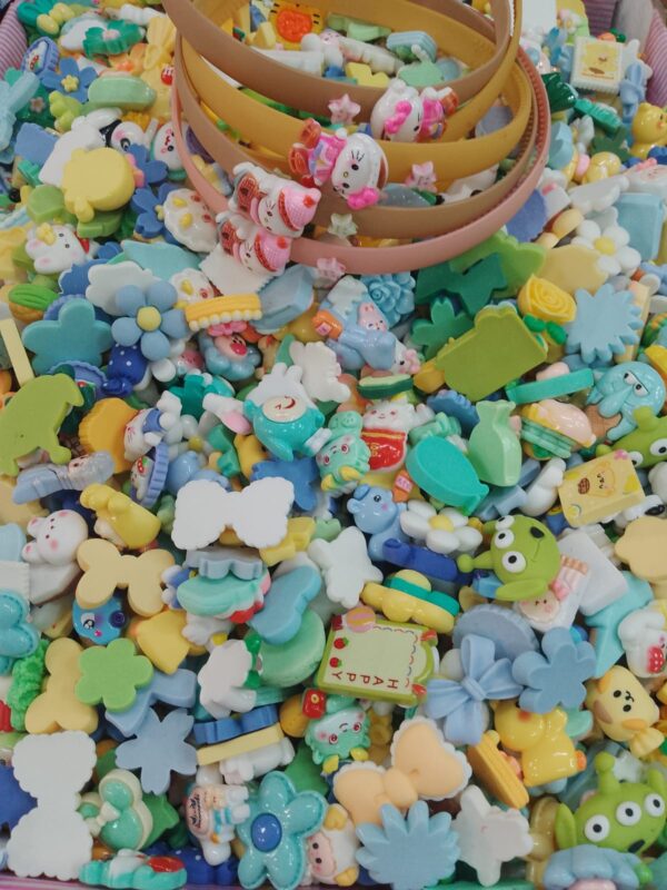 Charms. Apliques de resina x 10 unidades