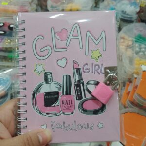 Diario con llavecita "Glam" 15x11.5 cm