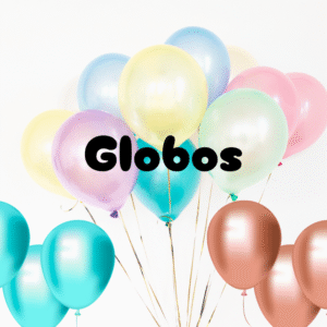 Globos número de 40 cm metalizados x 5 u.