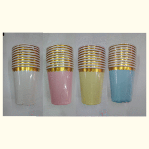 Vasos polipapel x 10 unidades lisos